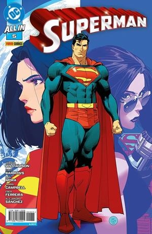 ALL IN SUPERMAN # 05 | 977308133200100005 | EDDY BARROWS - JOSHUA WILLIAMSON - DAN MORA - EBER FERREIRA