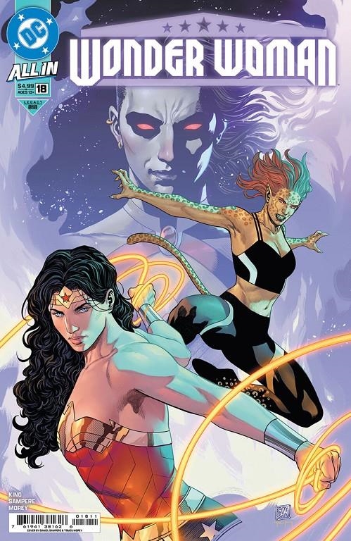 WONDER WOMAN # 10 (PORTADA PROVISIONAL) | 977308129100100010 | TOM KING - DANIEL SAMPERE | Universal Cómics