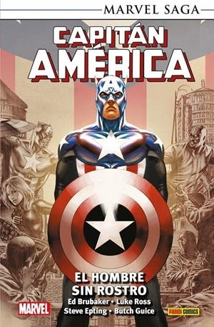 CAPITÁN AMÉRICA MARVEL SAGA RÚSTICA # 08 EL HOMBRE SIN ROSTRO | 9791370132118 | ED BRUBAKER - STEVE EPTING - LUKE ROSS - BUTCH GUICE | Universal Cómics