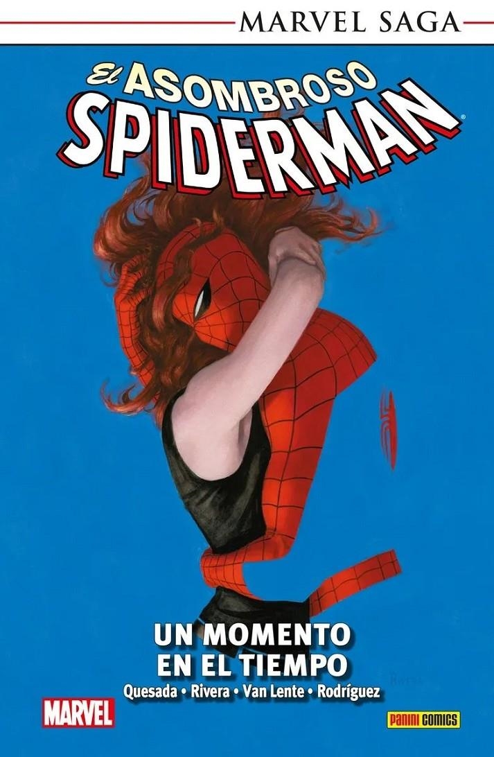EL ASOMBROSO SPIDERMAN MARVEL SAGA RÚSTICA # 29 UN MOMENTO EN EL TIEMPO | 9791370131982 | PAOLO RIVERA - JOE QUESADA - FRED VAN LENTE - JAVIER RODRÍGUEZ | Universal Cómics