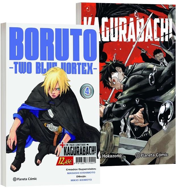 BORUTO, TWO BLUE VORTEX # 04 + KAGURABACHI # 01 PACK ESPECIAL | 9791387779221 | MASASHI KISHIMOTO - MIKIO IKEMOTO - TAKERU HOKAZONO | Universal Cómics