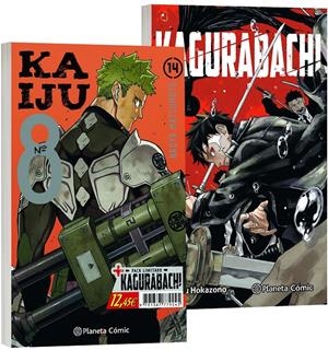 KAIJU 8 # 14  + KAGURABACHI # 01 PACK ESPECIAL | 9791387779245 | NAOYA MATSUMOTO - TAKERU HOKAZONO | Universal Cómics