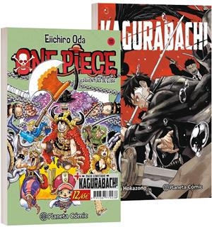 ONE PIECE VOLUMEN II # 111 + KAGURABACHI # 01 PACK ESPECIAL | 9791387779238 | EIICHIRO ODA - TAKERU HOKAZONO | Universal Cómics