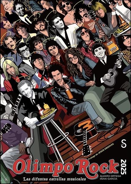 OLIMPO ROCK | 9791387694371 | ÁLVARO ORTEGA - IÑAKI GARCÍA | Universal Cómics