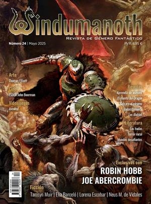WINDUMANOTH # 24 REVISTA DE GÉNERO FANTÁSTICO | 977253092900724 | VARIOS AUTORES | Universal Cómics