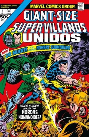 SUPERVILLANOS UNIDOS MARVEL LIMITED RÚSTICA # 01 | 9788410497498 | STEVE ENGLEHART - GEORGE TUSKA - BILL EVERETT - TONY ISABELLA - SAL BUSCEMA - BILL MANTLO - GERRY CO | Universal Cómics