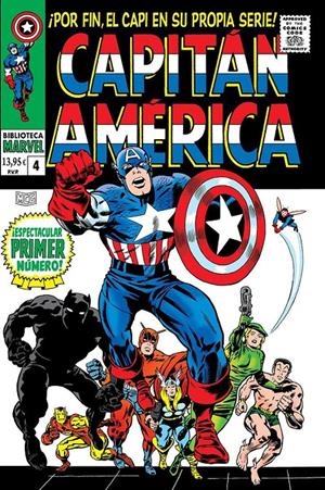 2AMA BIBLIOTECA MARVEL CAPITÁN AMÉRICA # 04 DE 1967 A 1968 | 9999900121148 | STAN LEE - JACK KIRBY | Universal Cómics