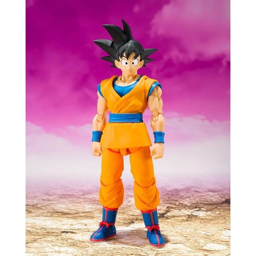 SON GOKU DAIMA VERSIÓN FIGURA 14,5 CM DRAGON BALL DAIMA SH FIGUARTS | 4573102673442 | TAMASHI NATIONS | Universal Cómics