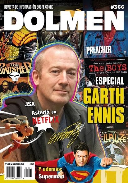 DOLMEN # 366 ESPECIAL GARTH ENNIS | 977169763400700366 | VARIOS AUTORES | Universal Cómics