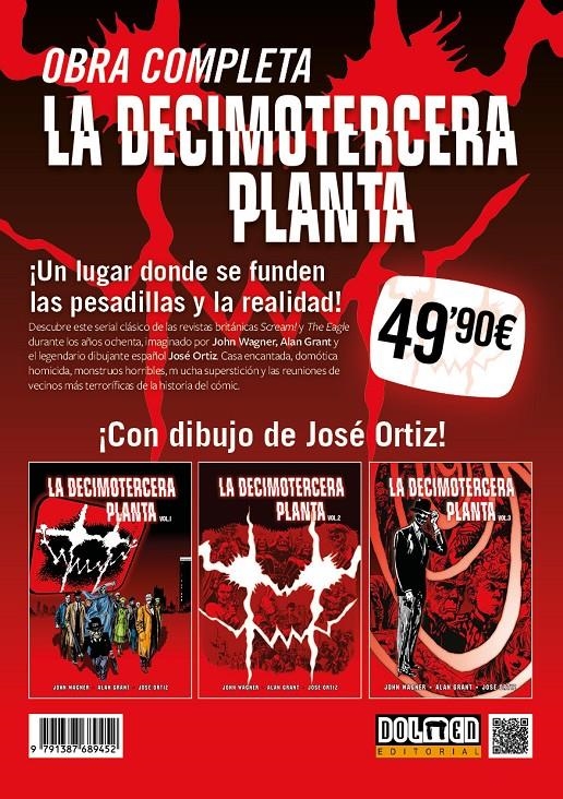 PACK COLECCIÓN COMPLETA LA DECIMOTERCERA PLANTA | 9791387689452 | ALAN GRANT - JOHN WAGNER -JOSÉ ORTIZ | Universal Cómics