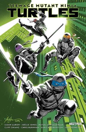 TEENAGE MUTANT NINJA TURTLES # 01 REGRESO A NUEVA YORK | 9788410463967 | JASON AARON - CHRIS BURNHAM - CLIFF CHIANG - DARICK ROBERTSON - JOËLLE JONES - RAFAEL ALBUQUERQUE | Universal Cómics
