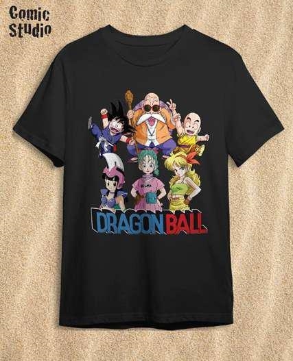 CAMISETA DRAGON BALL 3 Y 3 PERSONAJES TALLA XL | 8435073734187 | COMIC STUDIO