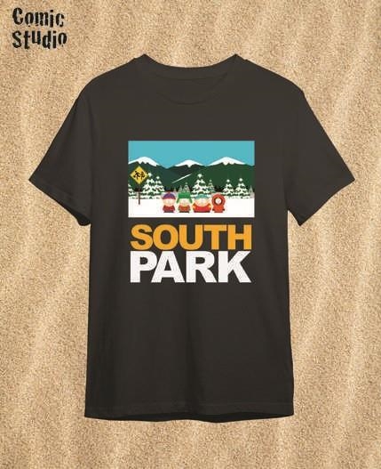CAMISETA SOUTH PARK  NEGRO TALLA M | 8435073721972 | COMIC STUDIO
