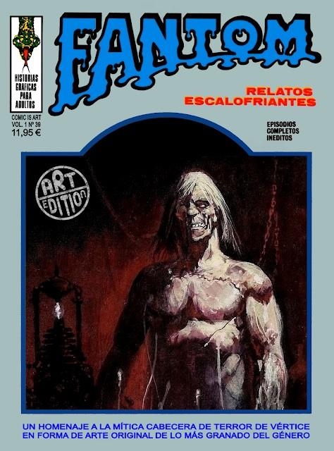 FANTOM, RELATOS ESCALOFRIANTES #39 | 9999900121551 | ART COMIC