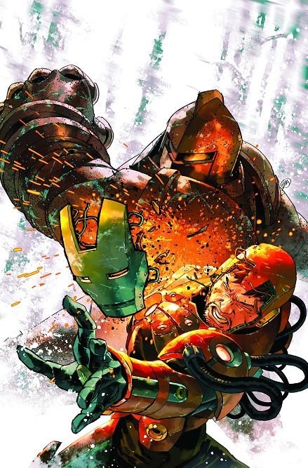 INVENCIBLE IRON MAN VOL 2 # 165 IRON MAN 03 (PORTADA PROVISIONAL) | 977301525300600003 | SPENCER ACKERMAN - JULIUS OHTA