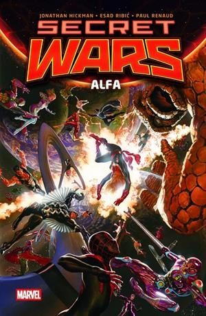 MARVEL ESSENTIALS # 33 SECRET WARS, ALFA | 9791370132439 | JONATHAN HICKMAN - ESAD RIBIC | Universal Cómics