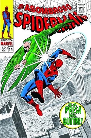BIBLIOTECA MARVEL EL ASOMBROSO SPIDERMAN # 14 DE 1968 | 9791370132279 | JOHN ROMITA SR - STAN LEE - DON HECK | Universal Cómics