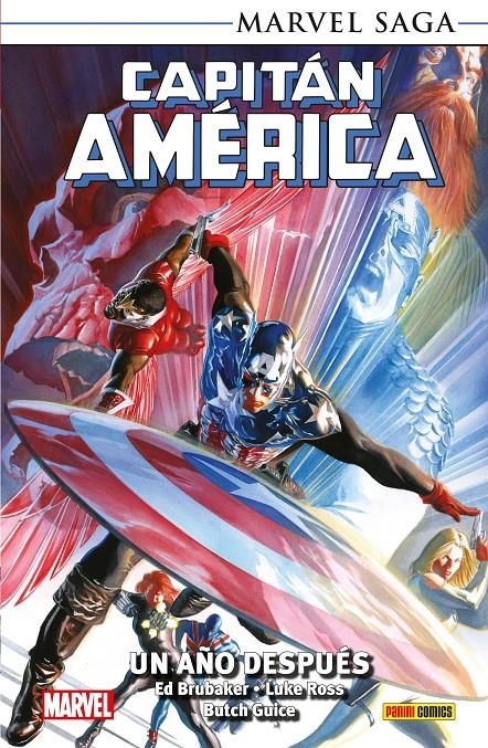 CAPITÁN AMÉRICA MARVEL SAGA RÚSTICA # 09 UN AÑO DESPUÉS | 9791370132705 | ED BRUBAKER - LUKE ROSS - BUTCH GUICE