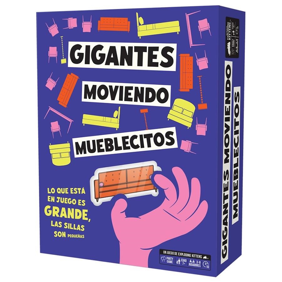 GIGANTES MOVIENDO MUEBLECITOS JUEGO DE MESA | 810171411440 | MATHEW INMAN - SHANE SMALL - ELAN LEE