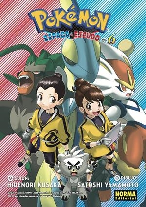 POKÉMON ESPADA Y ESCUDO # 06 | 9788467967456 | HIDENORI KUSAKA - SATOSHI YAMAMOTO | Universal Cómics