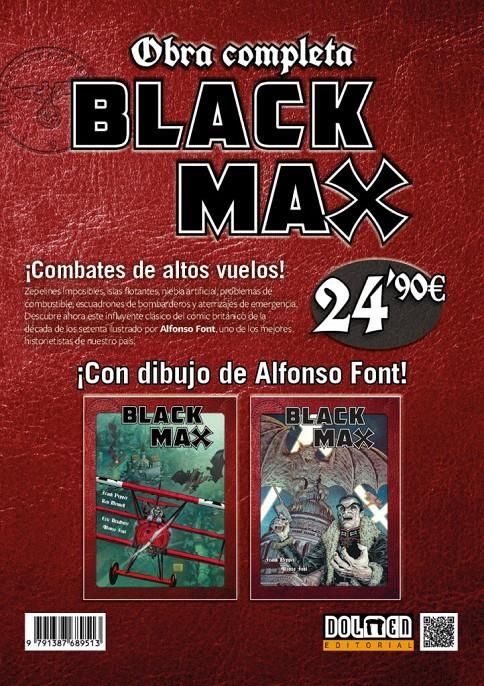 PACK BLACK MAX # 01 Y 02 | 9791387689513 | ALFONSO FONT - FRANK PEPPER - ERIC BRADBURY - KEN MEMMELL | Universal Cómics