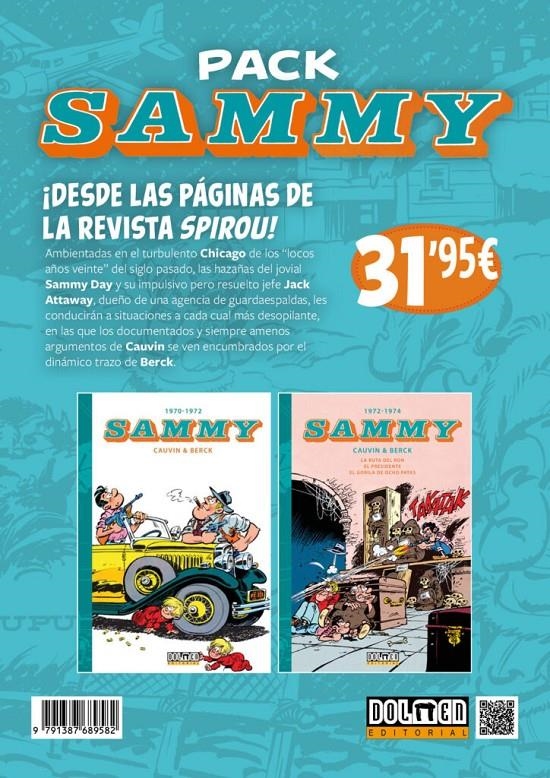 PACK SAMMY # 01 Y 02 | 9791387689582 | RAOUL CAUVIN - BERCK | Universal Cómics