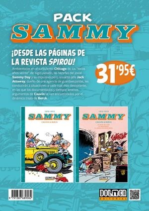 PACK SAMMY # 01 Y 02 | 9791387689582 | RAOUL CAUVIN - BERCK | Universal Cómics