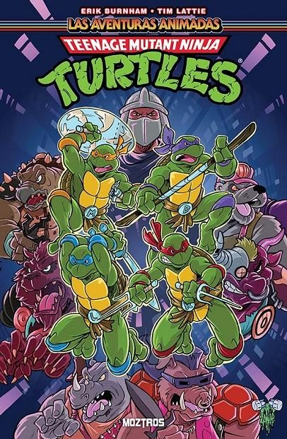 TEENAGE MUTANT NINJA TURTLES, LAS AVENTURAS ANIMADAS # 01 | 9791387953027 | ERIK BURNHAM - TIM LATTIE