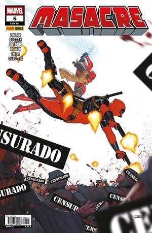 MASACRE VOLUMEN 3 # 70 MASACRE 05 | 977301770900600005 | CODY ZIGLAR - SANSHIRO KASAMA - HIKARU UESUGI - MATTEO LOLLI - ROGÊ ANTÔNIO - ANDREA DI VITO | Universal Cómics