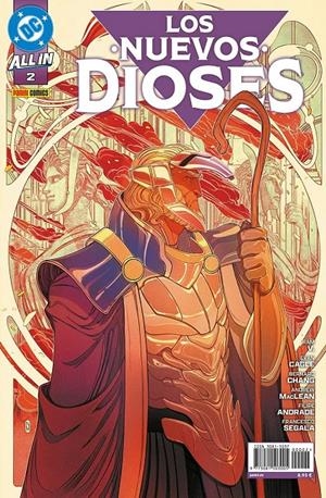 ALL IN LOS NUEVOS DIOSES # 02 | 977308150300500002 | FILIPE ANDRADE - EVAN CAGLE - BERNARD CHANG - ANDREW MACLEAN - RAM V | Universal Cómics