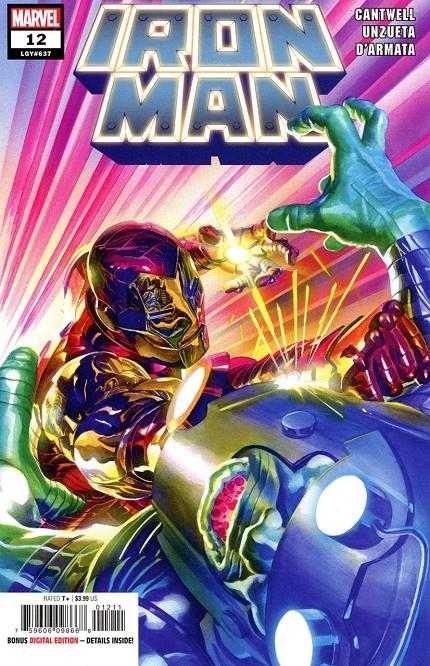IRON MAN DE CHRISTOPHER CANTWELL MARVEL DELUXE # 02 OSCURIDAD, VIEJA AMIGA (PORTADA PROVISIONAL) | 9791370133092 | CAFU - CHRISTOPHER CANTWELL - ÁNGEL UNZUETA | Universal Cómics
