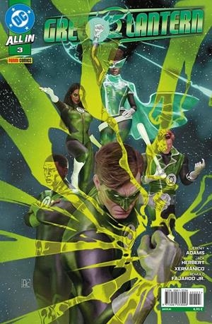 ALL IN GREEN LANTERN # 03 | 977308133300800003 | JEREMY ADAMS - XERMANICO - JACK HERBERT