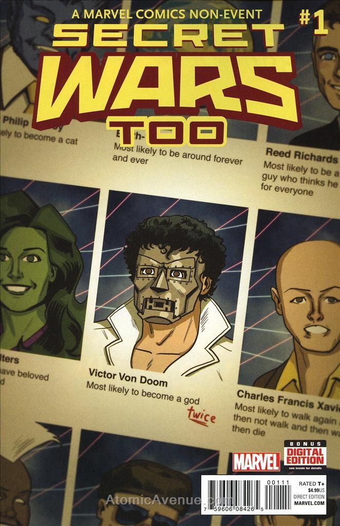 MARVEL ESSENTIALS # 35 SECRET WARS, OMEGA (PORTADA PROVISIONAL) | 9791370133047 | JONATHAN HICKMAN - ESAD RIBIC - BRIAN CHURILLA | Universal Cómics
