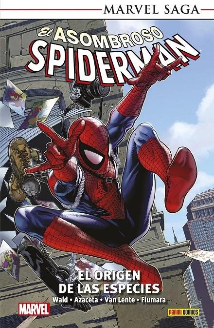 EL ASOMBROSO SPIDERMAN MARVEL SAGA RÚSTICA # 30 EL ORIGEN DE LAS ESPECIES | 9791370133108 | MARK WAID  - FRED VAN LENTE - PAUL AZACETA - MAX FIUMARA | Universal Cómics