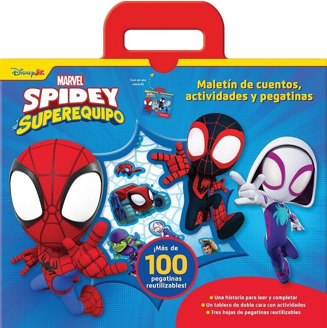 SPIDEY Y SU SUPEREQUIPO. MALETÍN DE CUENTOS, ACTIVIDADES Y PEGATINAS | 9788410362048 | MARVEL | Universal Cómics