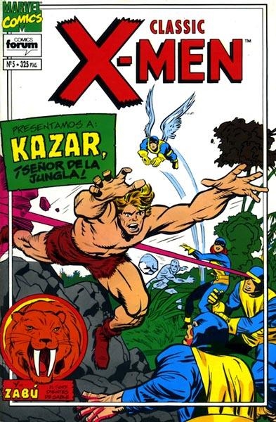 X-MEN CLASSIC VOLUMEN II # 05 | 848000218534900005 | STAN LEE - JACK KIRBY - CHIC STONE