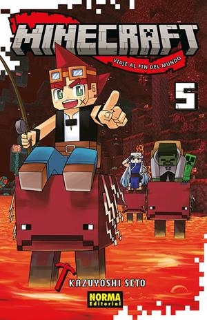 MINECRAFT, VIAJE AL FIN DEL MUNDO # 05 | 9788467971026 | KAZUYOSHI SETO | Universal Cómics