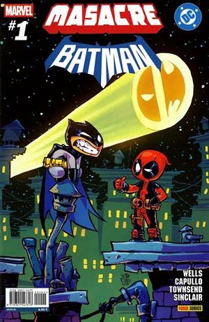 MASACRE / BATMAN # 01 PORTADA DE SKOTTIE YOUNG | 977030154731300002 | CHIP ZDARSKY - KELLY THOMPSON - ZEB WELLS - ADAM KUBERT - GURIHIRU - GREG CAPULLO - KEVIN SMITH | Universal Cómics