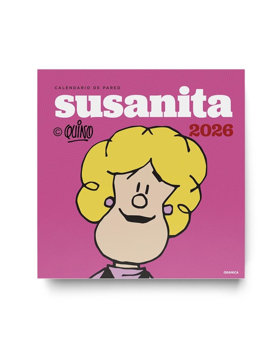 MAFALDA 2026, CALENDARIO DE PARED SUSANITA | 9786316693297 | QUINO | Universal Cómics