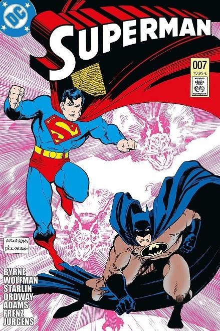 BIBLIOTECA SUPERMAN # 07 | 9791370133733 | JERRY ORDWAY - MARV WOLFMANN - JOHN BYRNE - DAN JURGENS - RON FRENZ - JIM STARLIN | Universal Cómics