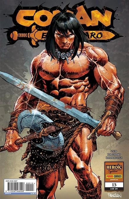 CONAN EL BÁRBARO # 30 CONAN EL BÁRBARO 14 (PORTADA PROVISIONAL) | 977293856800600014 | FERNANDO DAGNINO - JIM ZUB | Universal Cómics