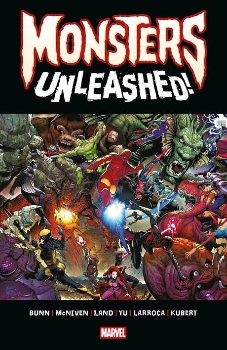 MARVEL ESSENTIALS # 37 MONSTER UNLEASHED (PORTADA PROVISIONAL) | 9791370133627 | ADAM KUBERT - GREG LAND -  STEVE MCNIVEN - CULLEN BUNN - LEINIL YU - SALVADOR LARROCA | Universal Cómics