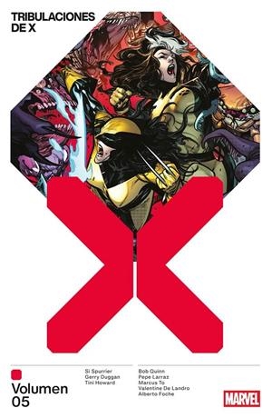 MARVEL PREMIERE TRIBULACIONES DE X # 05 | 9791370133696 | ADAM KUBERT - PEPE LARRAZ - TINI HOWARD - MARCUS TO - VALENTINE DE LANDRO | Universal Cómics