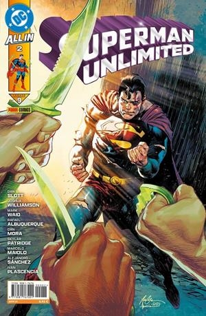 ALL IN SUPERMAN # 09 SUPERMAN UNLIMITED 02 | 977308133200100009 | DAN MORA - SKYLAR PATRIDGE - DAN SLOTT - JOSHUA WILLIAMSON - MARK WAID - RAFAEL ALBUQUERQUE | Universal Cómics