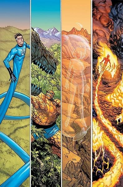 LOS 4 FANTÁSTICOS VOL 7 # 184 LOS 4 FANTÁSTICOS 02 (PORTADA PROVISIONAL) | 977301294300900002 | RYAN NORTH -  HUMBERTO RAMOS | Universal Cómics