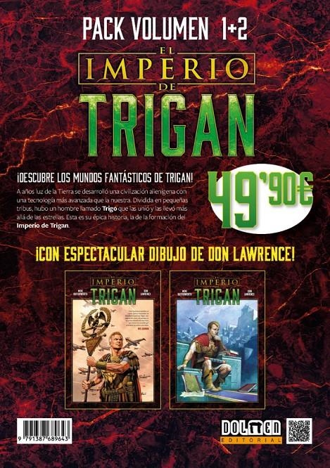PACK EL IMPERIO DE TRIGAN # 01 Y 02 | 9791387689643 | MIKE BUTTERWORTH  - DON LAWRENCE | Universal Cómics