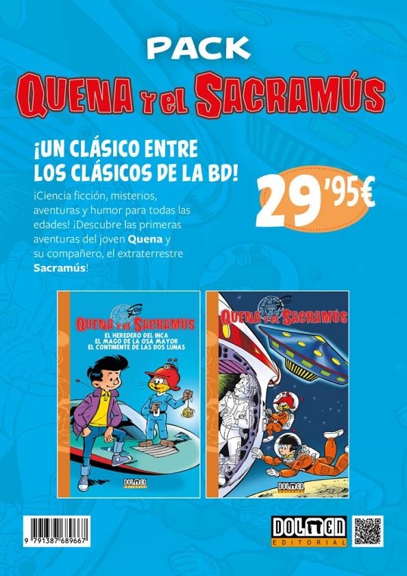 PACK QUENA Y EL SACRAMUS # 01 Y 02 | 9791387689667 | ROLAND GOOSENS