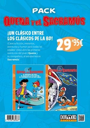 PACK QUENA Y EL SACRAMUS # 01 Y 02 | 9791387689667 | ROLAND GOOSENS | Universal Cómics
