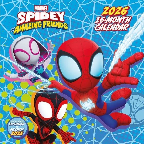 CALENDARIO ANUAL 2026 30X30 SPIDERMAN & FRIENDS | 9781804232521 | Universal Cómics