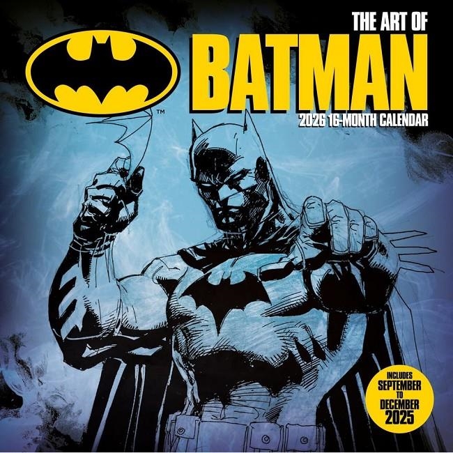 CALENDARIO ANUAL 2026 30X30 BATMAN | 9781804232217 | Universal Cómics